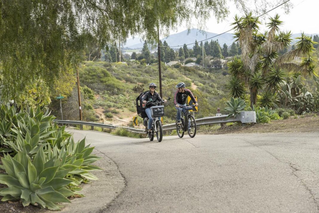Riding bikes in San Diego. Photo by Randi Baird.